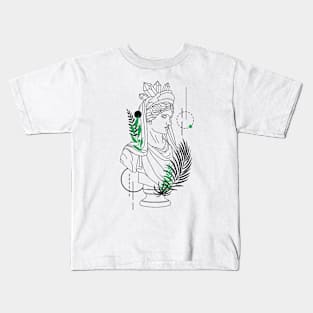 Funny Hipster Greek God Demeter Roman God Ceres Kids T-Shirt